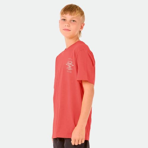 Remera Rip Curl Icons Of Surf - TERRACOTA