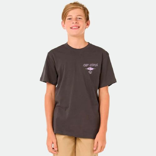 Remera Rip Curl Icons Of Surf - GRIS TOPO