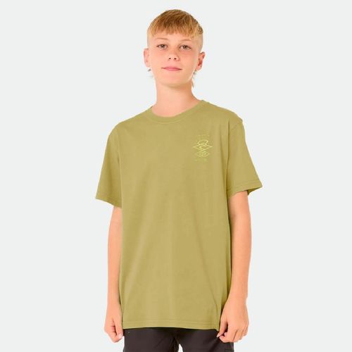 Remera Rip Curl Icons Of Surf - OLIVA