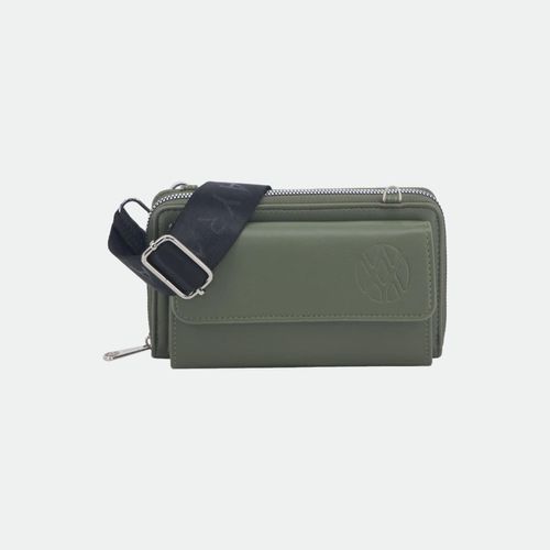 Bandolera Porta Celular Amayra - VERDE MILITAR