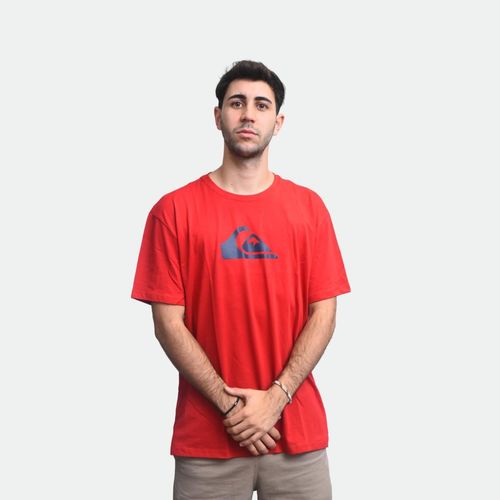 Remera Quiksilver Comp Logo - ROJO