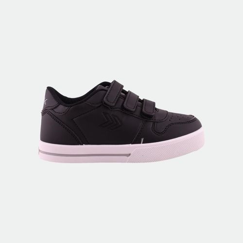 Zapatilla Ronnie con velcro niños ATOMIK - NEGRO