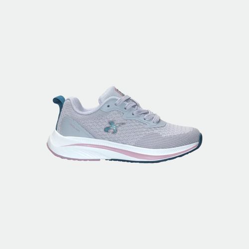 Zapatilla Deportiva Niños - GRIS ROSA