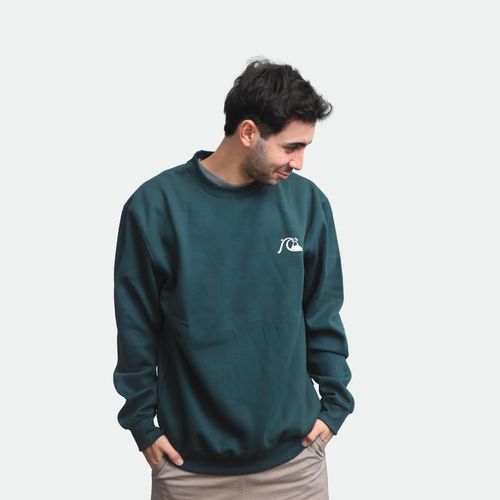 Buzo Quiksilver Dna Bubble Logo - VERDE