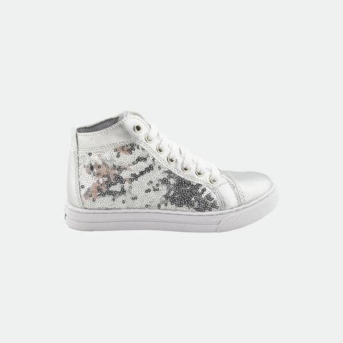 Zapatilla Urbana Pianino - Art 2003 - PLATA STRASS CMB