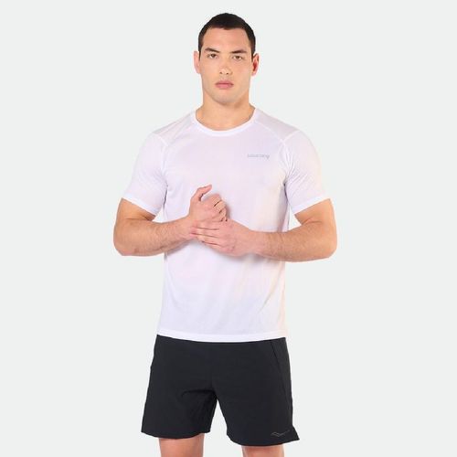 Remera Saucony Técnica Deportiva - WHITE