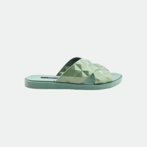 Chinela Faja X - VERDE METAL