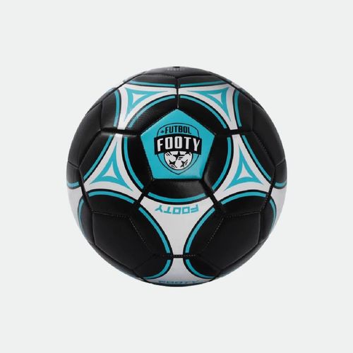 Pelota Footy Otro Golazo - NEGRO BLANCO CELESTE