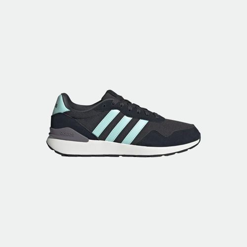 Zapatilla Adidas Run 60s 4.0 - CARBON SEMI FLASH AQUA CORE BLACK