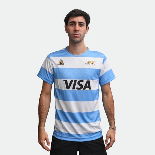 Camiseta Le Coq Pumas Home Fan 2024 - CELESTE