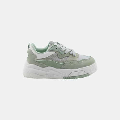 Zapatilla Urbana Niños Wake - Art Wkc342 - VERDE