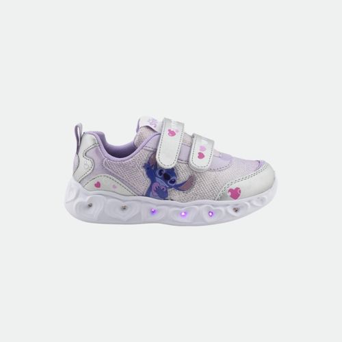 Zapatilla Footy Stitch Con Luz - PLATA CMB