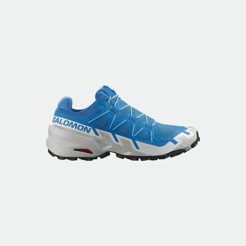 Zapatilla Trail Running Salomon Speedcross 6 M - FRENCH BLUE LUNAR ROCK WHITE