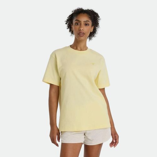 Remera Entrenamiento New Balance Athletics Jersey - LIGHT YELLOW