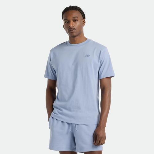 Remera New Balance Athletics Cotton Hombre - DUSK SHOWER