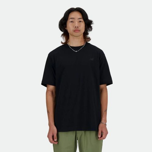 Remera New Balance Athletics Cotton Hombre - BLACK