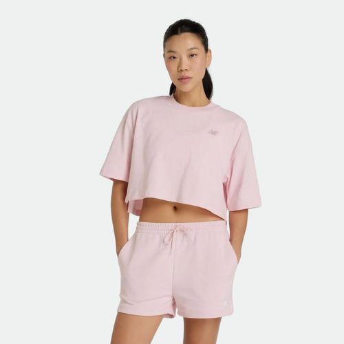 Remera New Balance Logo Oversized Jersey - PINK