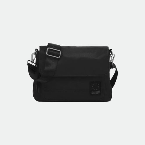 Bandolera Amayra Con Solapa - NEGRO