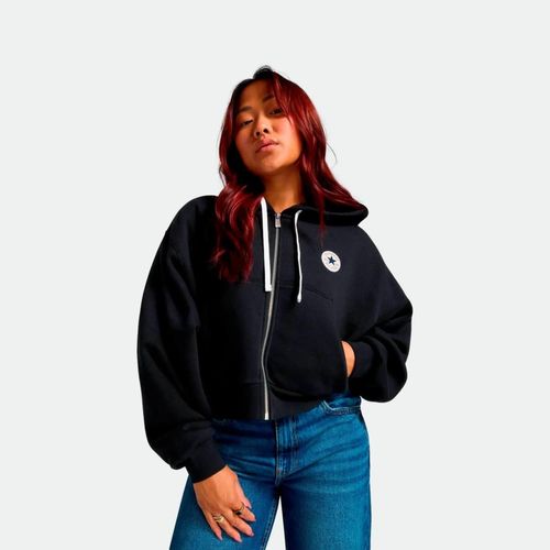 Campera Converse Retro Chuck Graphic Hoodie - BLACK