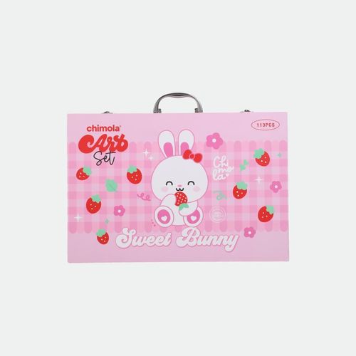 Set Valija de Arte Bunny Chimola - ROSA CONEJO