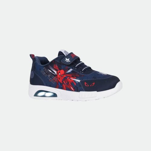 Zapatilla Footy Spiderman Con Luz - MARINO