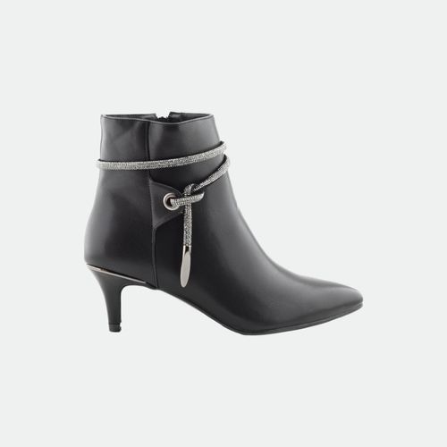 Botineta De Vestir Barker. Ref 8851 - NEGRO