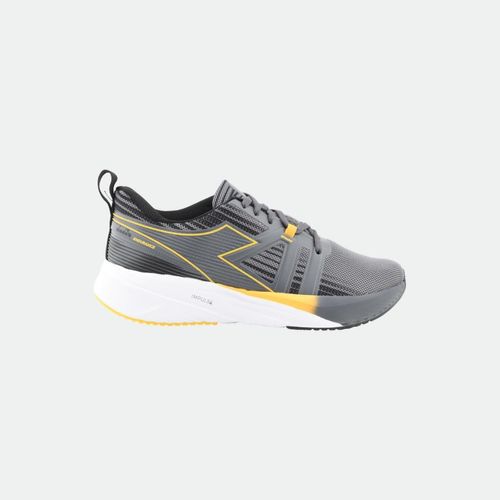 Zapatilla Diadora Endurance Hombre - GRAFITO NEGRO AMARILLO