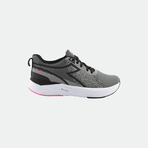 Zapatilla Deportiva Diadora Y98 D - GRIS NEGRO PINK