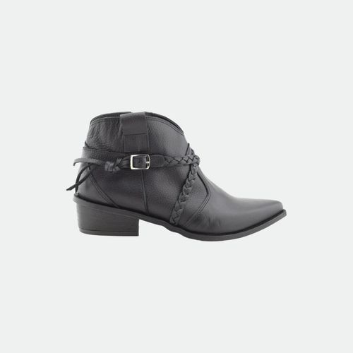 Botineta Texana Group Moda. Ref 1324 - NEGRO