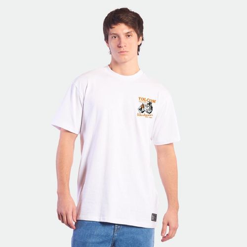 Remera Work Ov Volcom - BLANCO