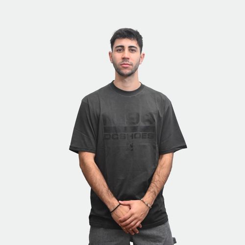 Remera Dc Shoes No 94 Worker - NEGRO