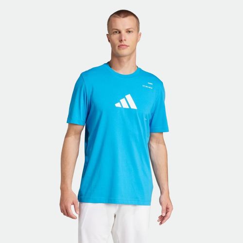 Remera Adidas Padel - BRIGHT BLUE