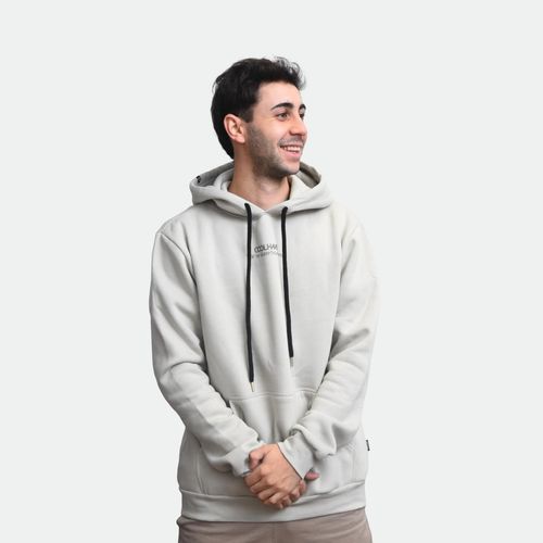 Hoodie Kriptonite Coolhaas - STONE GRAY