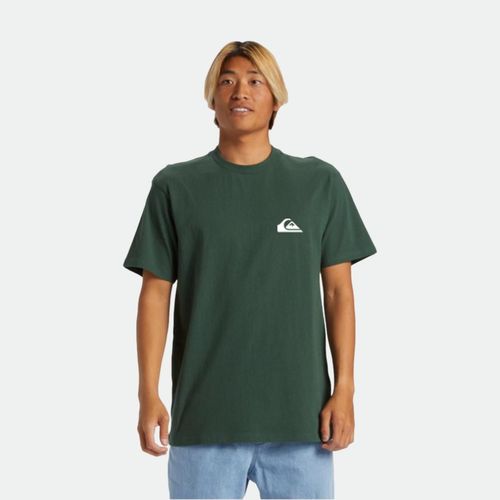 Remera Hombre Logo Dna Quiksilver - VERDE