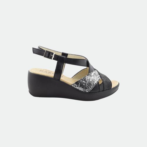 Sandalia Faja Entrelazada - NEGRO DEGRADEE ROSPO