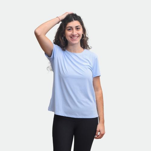 Remera Babolat T Shirt Drive II Mujer - SKY BLUE