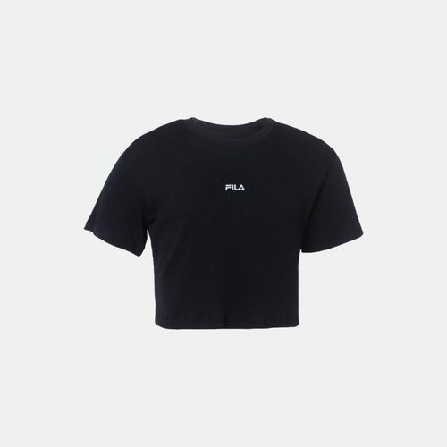 Remera Fila Juvenil Canelada - NEGRO