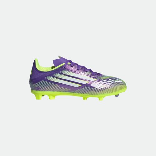 Botín Adidas F50 League Jr - PURPLE RUSH CLOUD WHITE LUCID LEMON