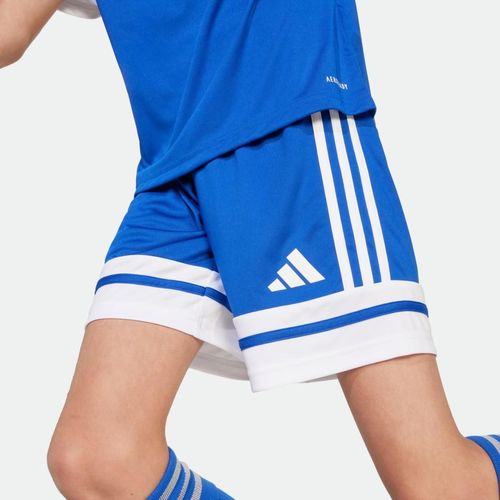 Short de Entrenamiento Adidas Squadra 25 Jr - ROYAL BLUE WHITE
