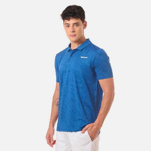 Remera Babolat Polo Tenis - NAVY BLUE