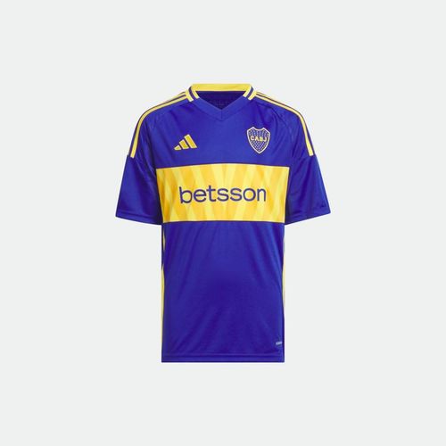 Camiseta Adidas Club Atletico Boca Juniors Jr - SEMI LUCID BLUE BOLD GOLD