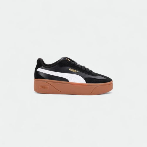 Zapatilla Urbana Puma Club II Era Platform Mujer - WHITE BLACK VAPOR GRAY GUM GOLD