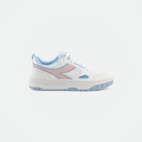 Zapatilla Urbana Diadora Leith - WHITE BLUE PINK
