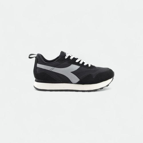 Zapatilla Urbana Diadora Prato Mujer - NEGRO PLATA