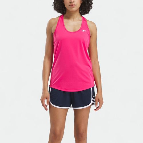 Musculosa de Entrenamiento Reebok Id Train Mesh Back Tank Mujer - FUCSIA
