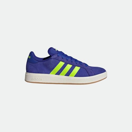 Zapatilla urbana unisex Grand Court Base 00s ADIDAS - LUCID BLUE LUCID LEMON OFF WHITE