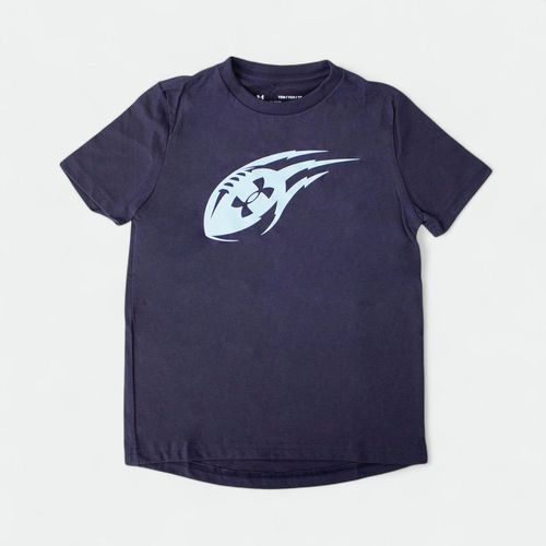 Remera Under Armour Football Icon Jr - MARINE