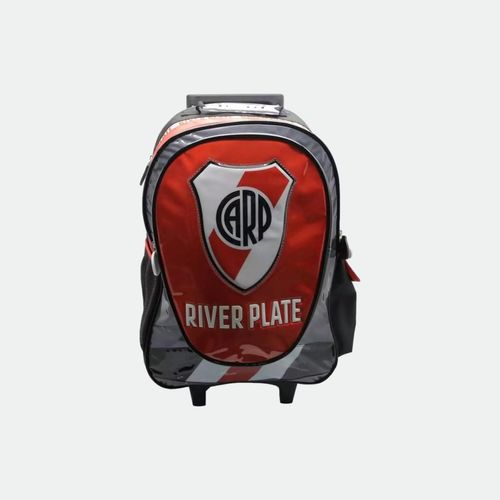 Mochila River Plate - NEGRO GRIS ROJO RIVER