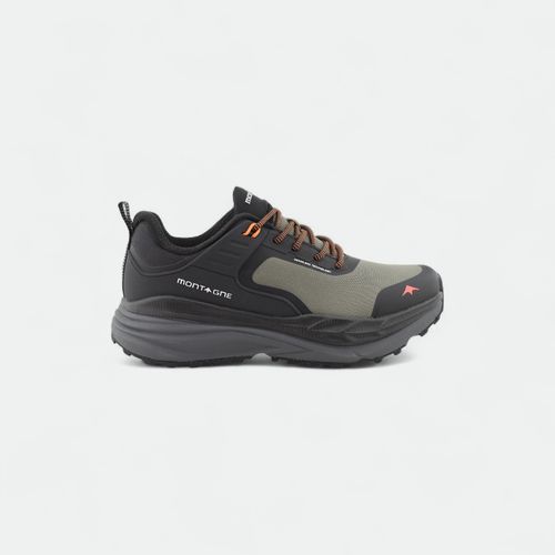 Zapatilla Trail Running Montagne Kasar Hombre - VERDE MILITAR