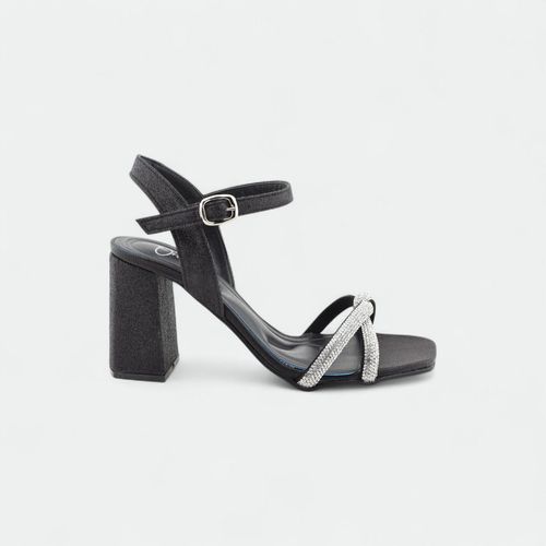 Sandalia de Fiesta Oropaco - NEGRO PLATA